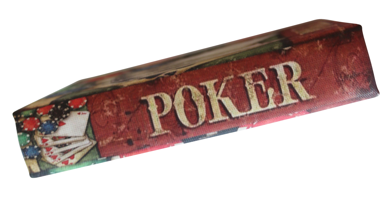 2 Poker Karten Pokerkarten Kartenspiel Box Hülle Buchattrappe Antik-Stil Joker