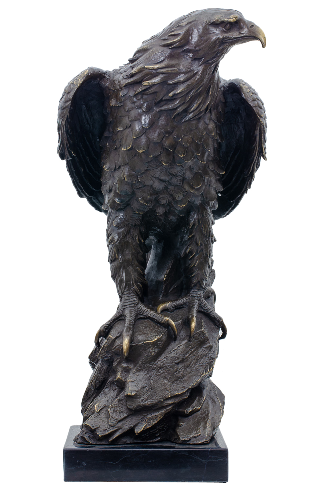 Bronzeskulptur Adler im Antik-Stil Bronze Figur Statue 51cm