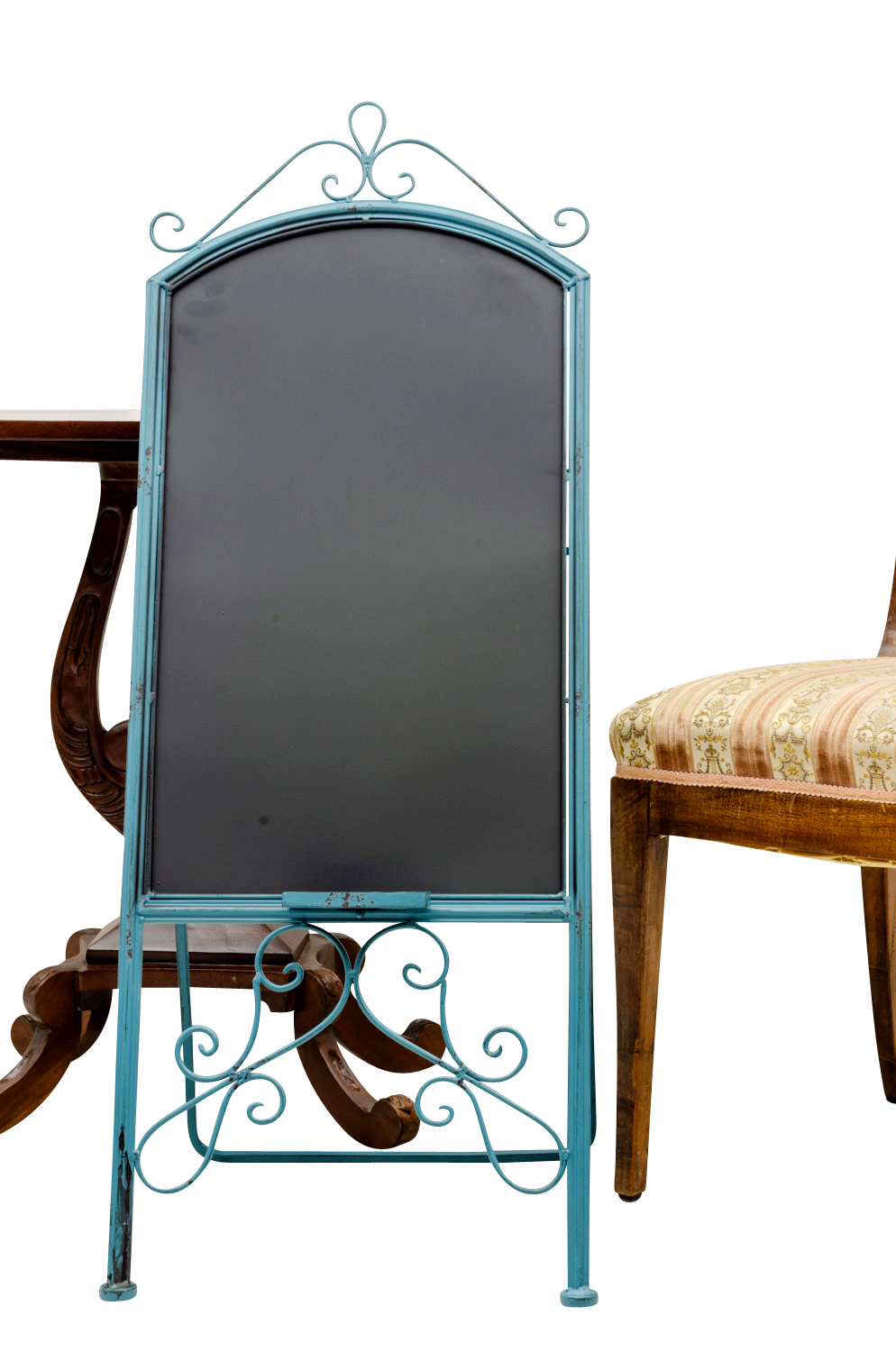 Werbetafel Kreidetafel Restaurant Eisen Standtafel Aufsteller Kundenstopper b