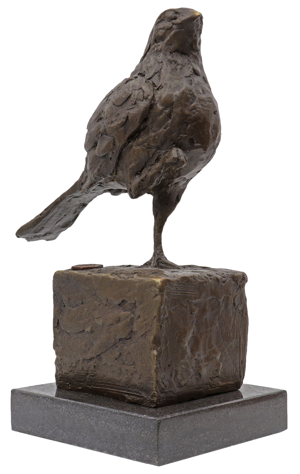 Bronzeskulptur Vogel im Antik-Stil Bronze Figur Statue 20cm