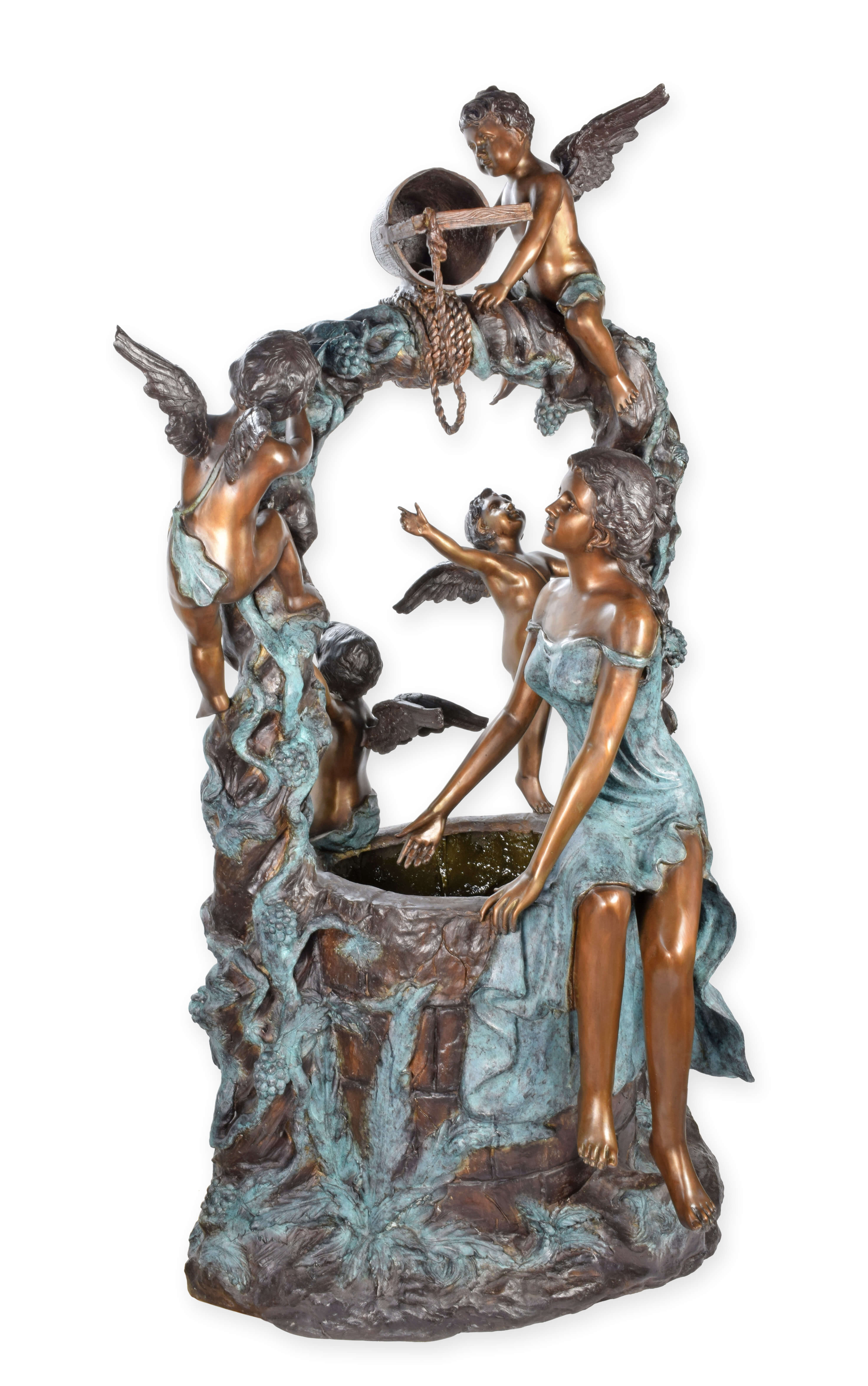 Bronze, Figur, Erwachsener, Person, Frau