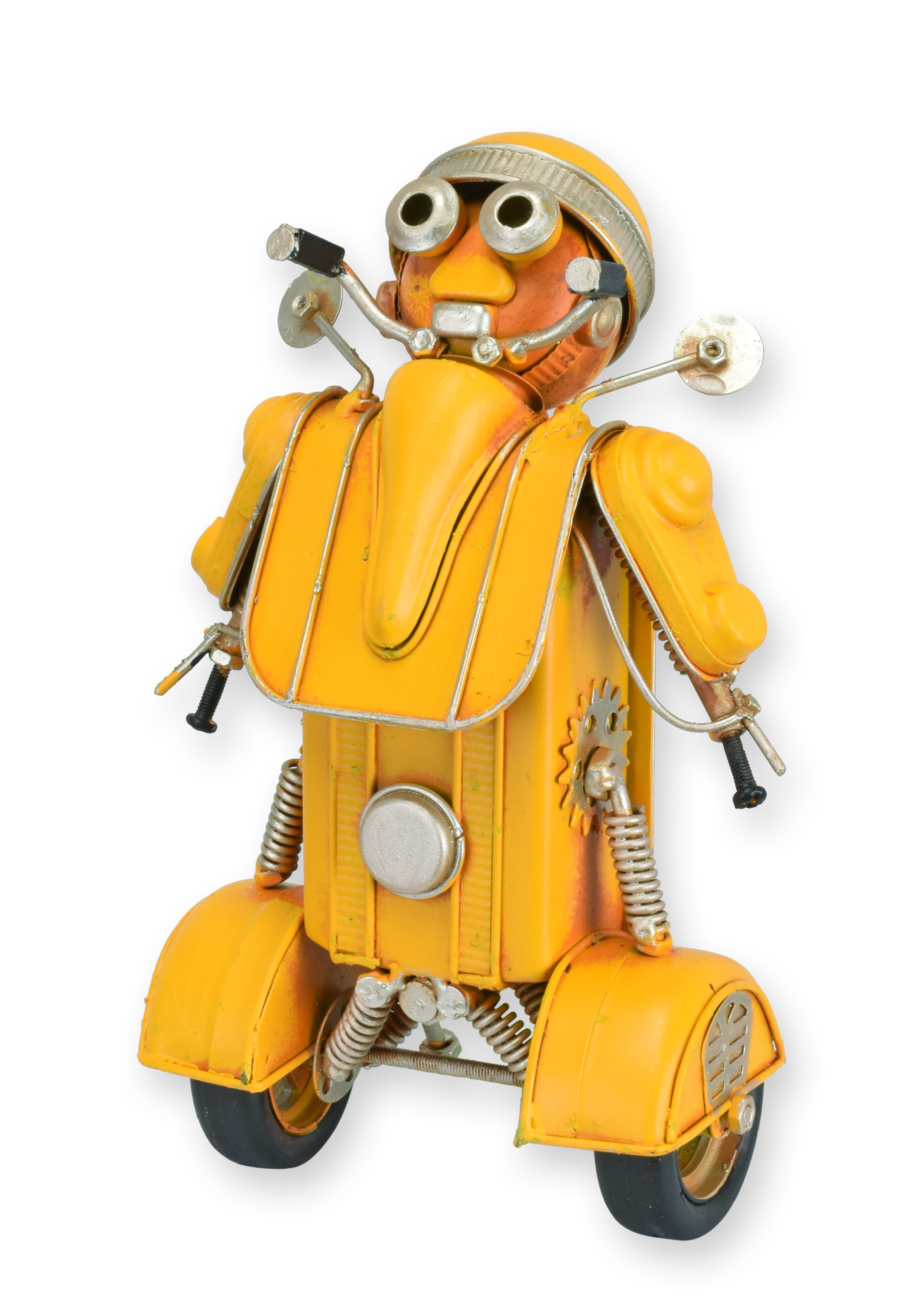 Une maquette en étain d'un robot réplique design rétro décoration