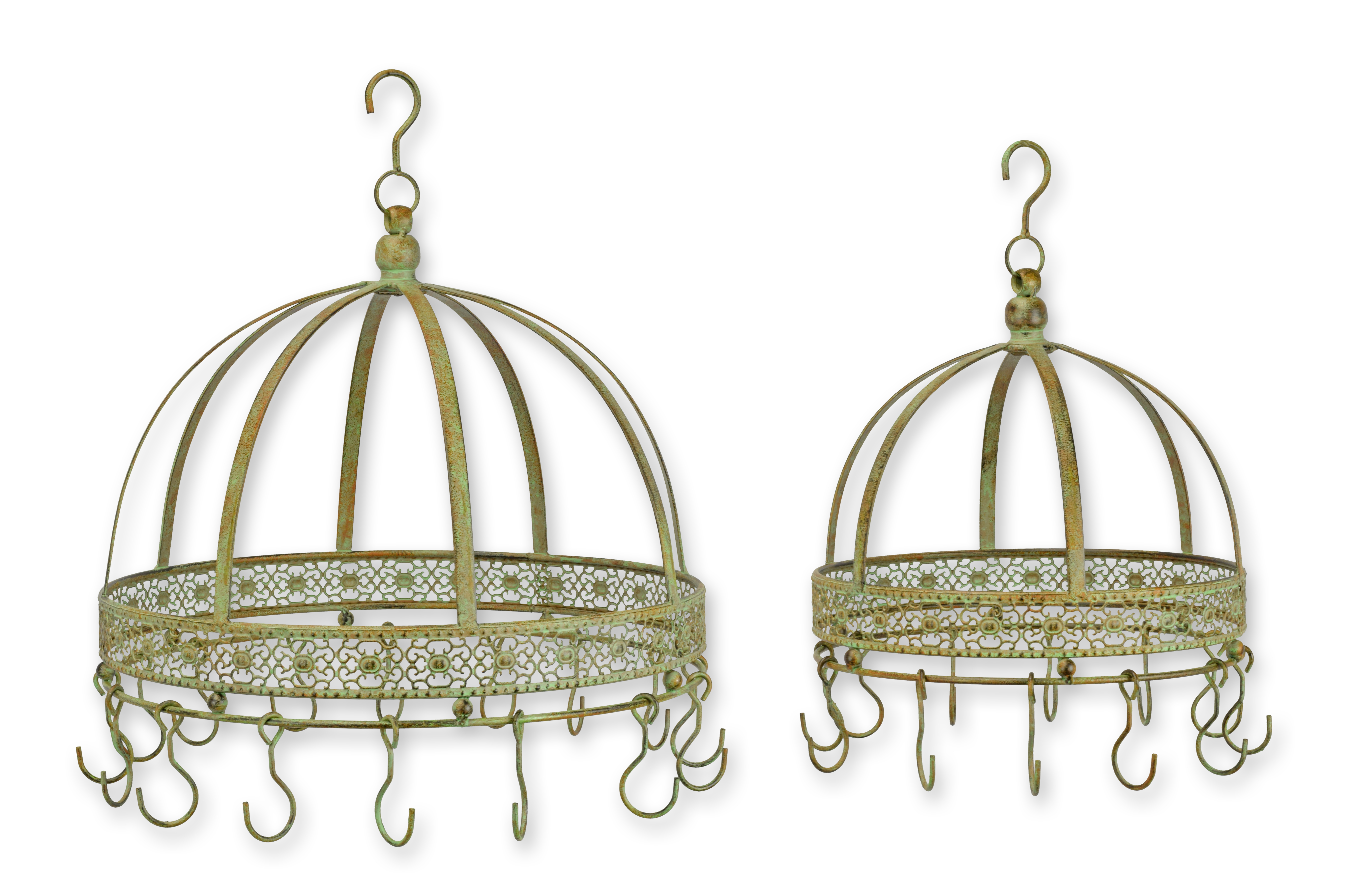 Une paire de rail à crochets réplique design rétro décoration Zubehor, Ohrring, Schmuck