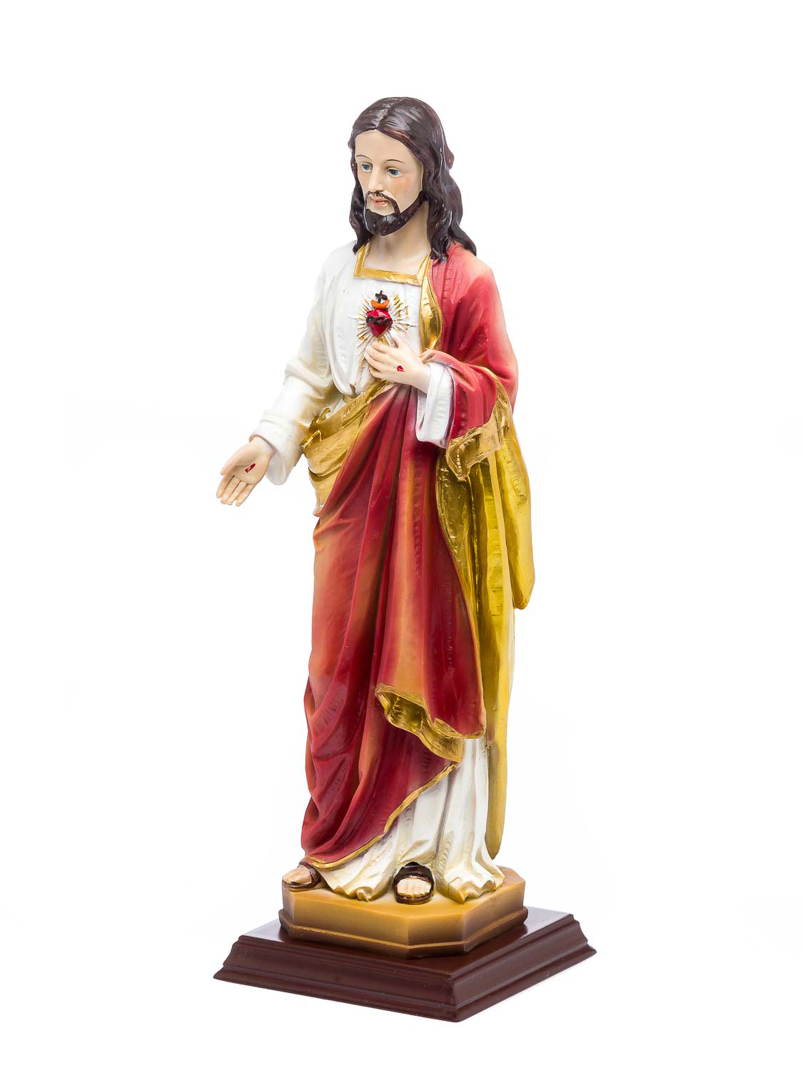 Statuette sculpture de saint jesus 31cm