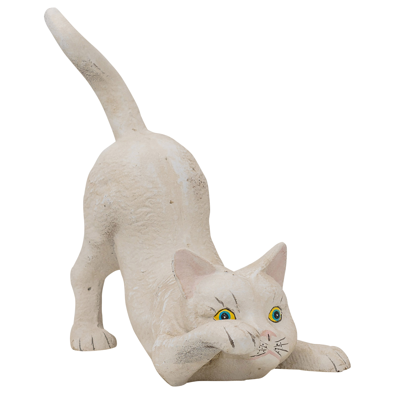 Türstopper Katze Figur Skulptur Eisen 23cm Antik-Stil