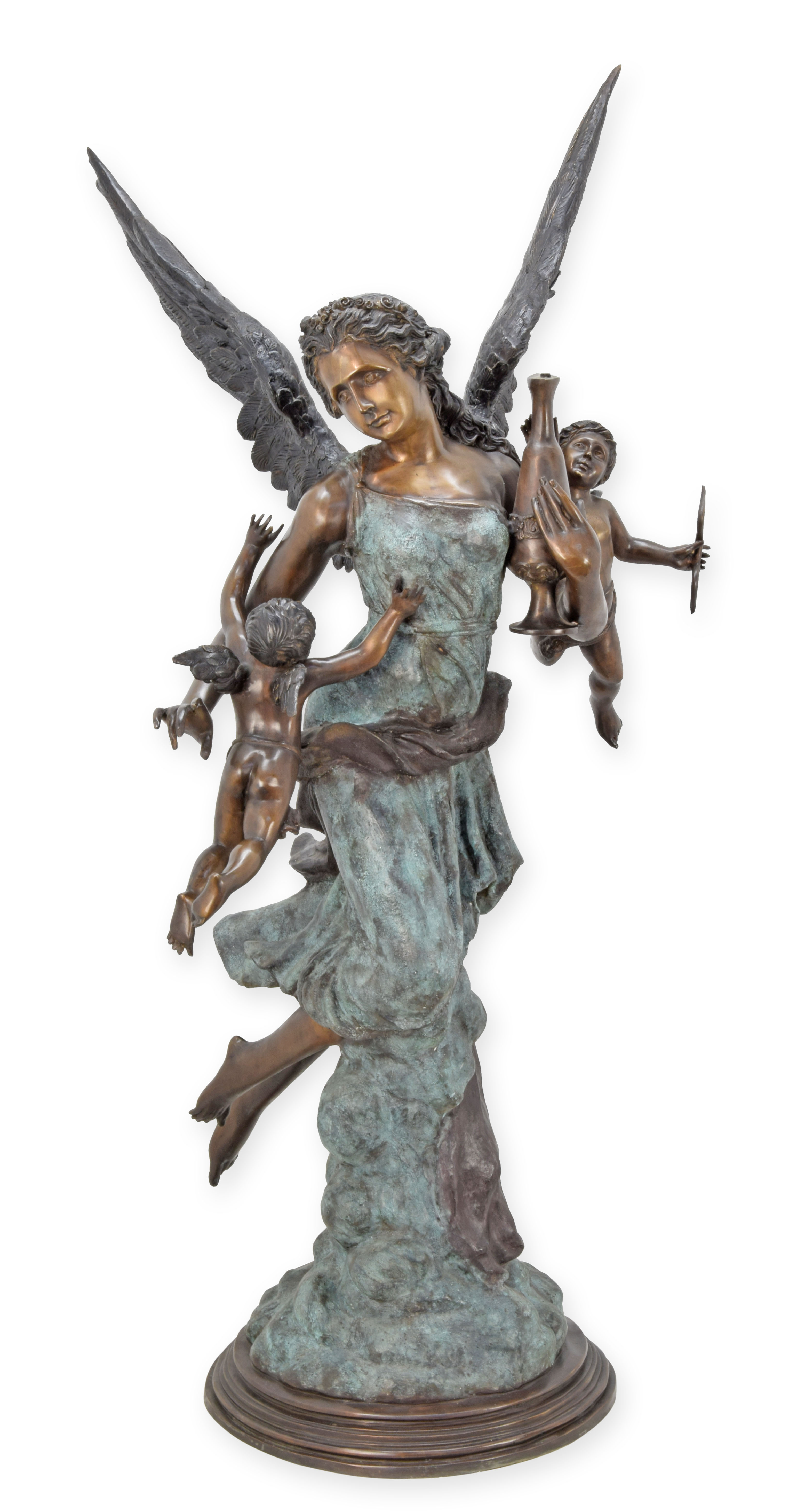 Bronze, Person, Engel, Gesicht, Kopf