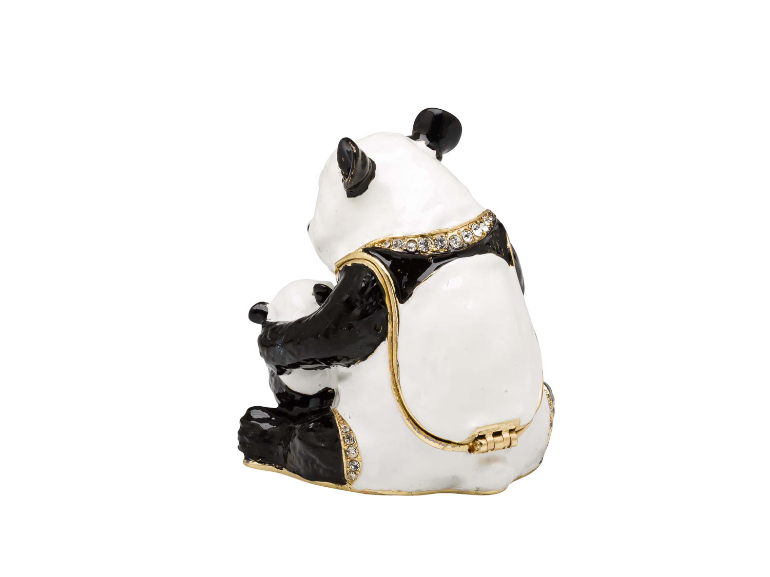 Panda Bär Pillendose Schmuckdose Dose Pillenbox Box Dose Pille Figur Schatulle