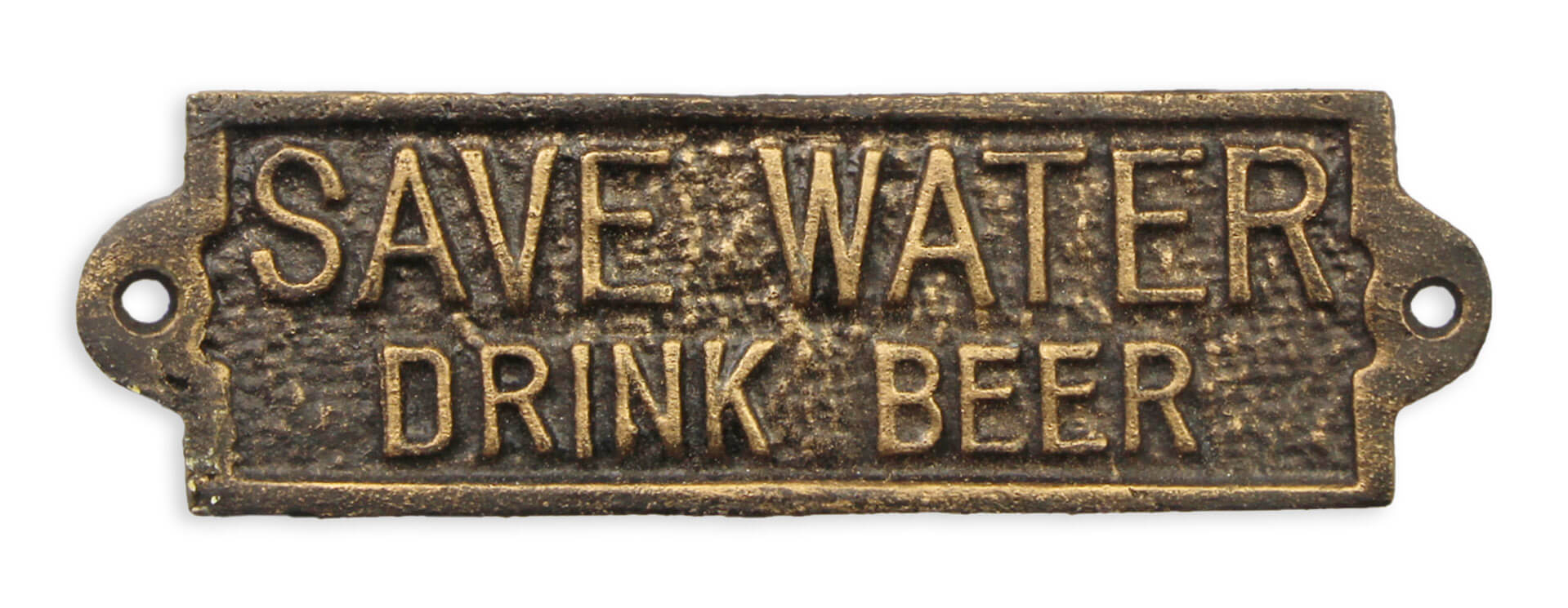 Bronze, Gedenktafel