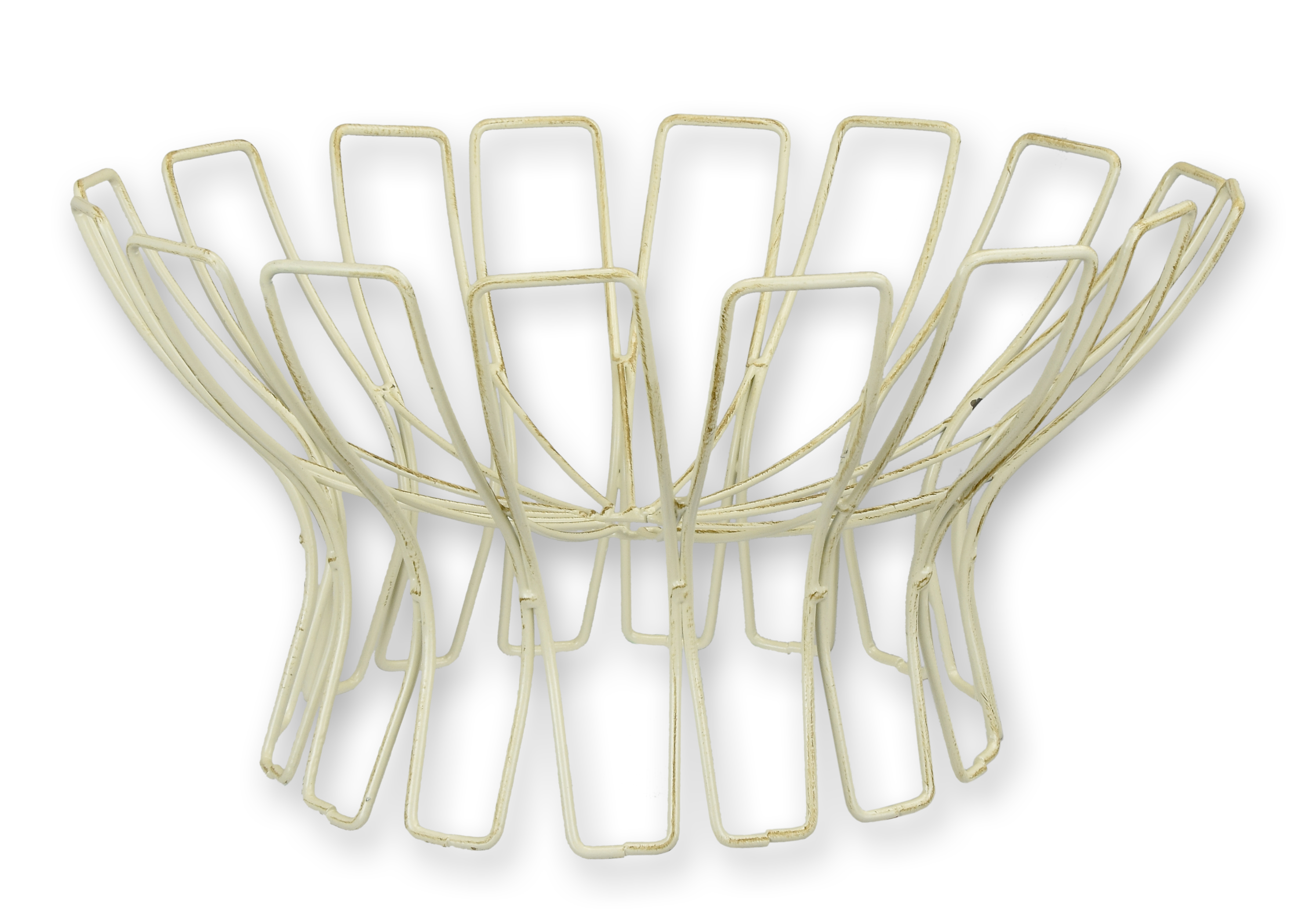 Un panier à fruits en fer réplique design rétro décoration