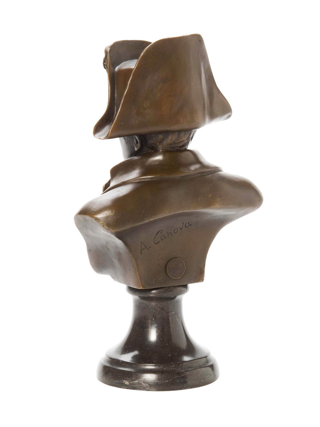 Bronzeskulptur Napoleon nach Canova Bronzefigur Figur Bronze Antikstil sculpture