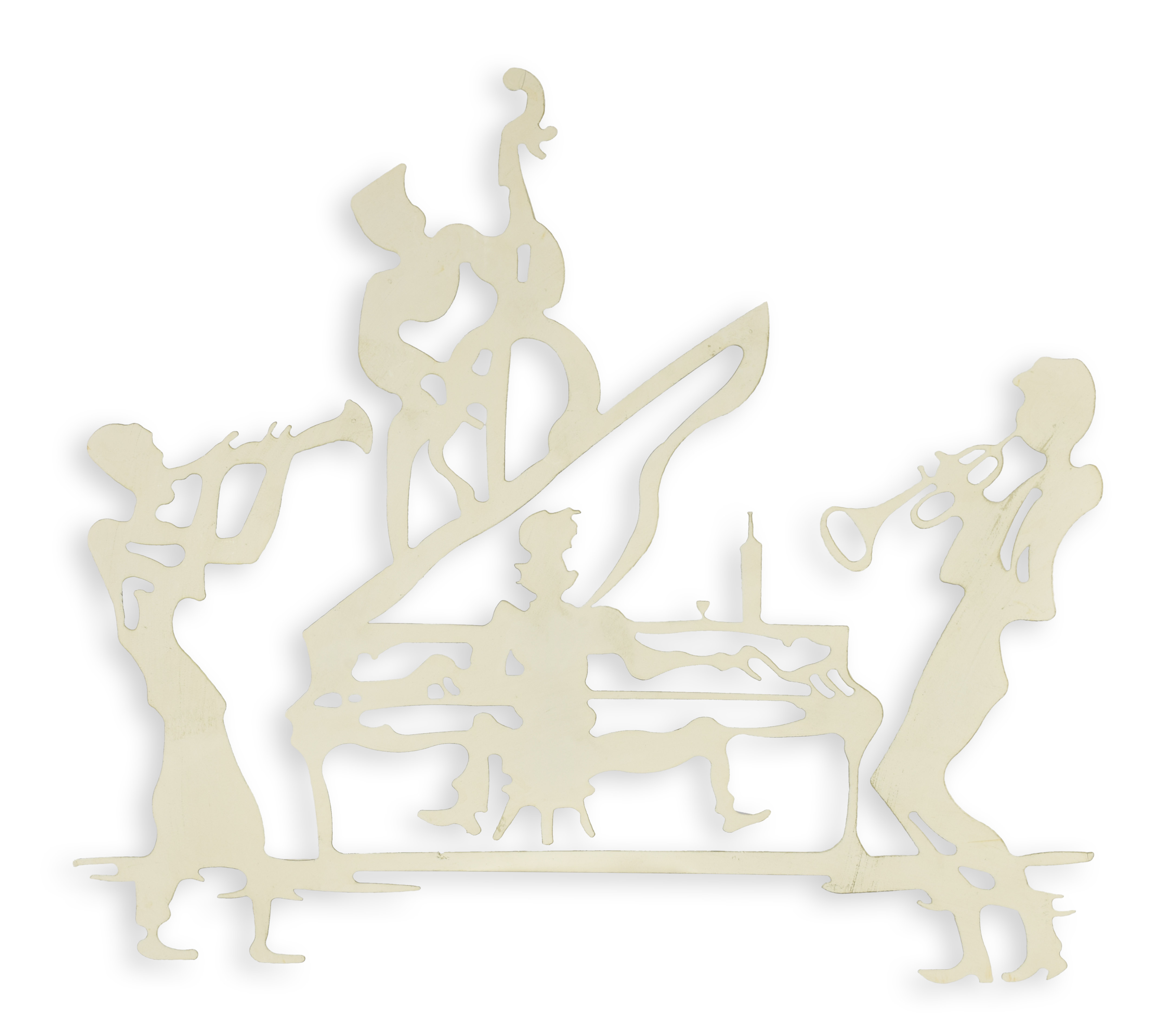 Décoration murale Musiciens réplique design rétro décoration